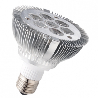 Led E27 PAR30 spot, 7x3W vervangt 70W